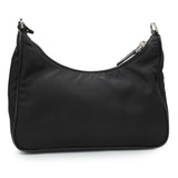 Prada Black Nylon Re-Edition 2005 Shoulder Bag Handbags Prada
