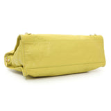 Balenciaga Lime Agneau Giant 12 Hardware City Handbags Balenciaga