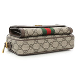 Gucci GG Supreme Monogram Web Mini Ophidia Bag Handbags Gucci