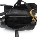 Christian Dior Grained Calfskin Mini Saddle Bag Handbags Christian Dior