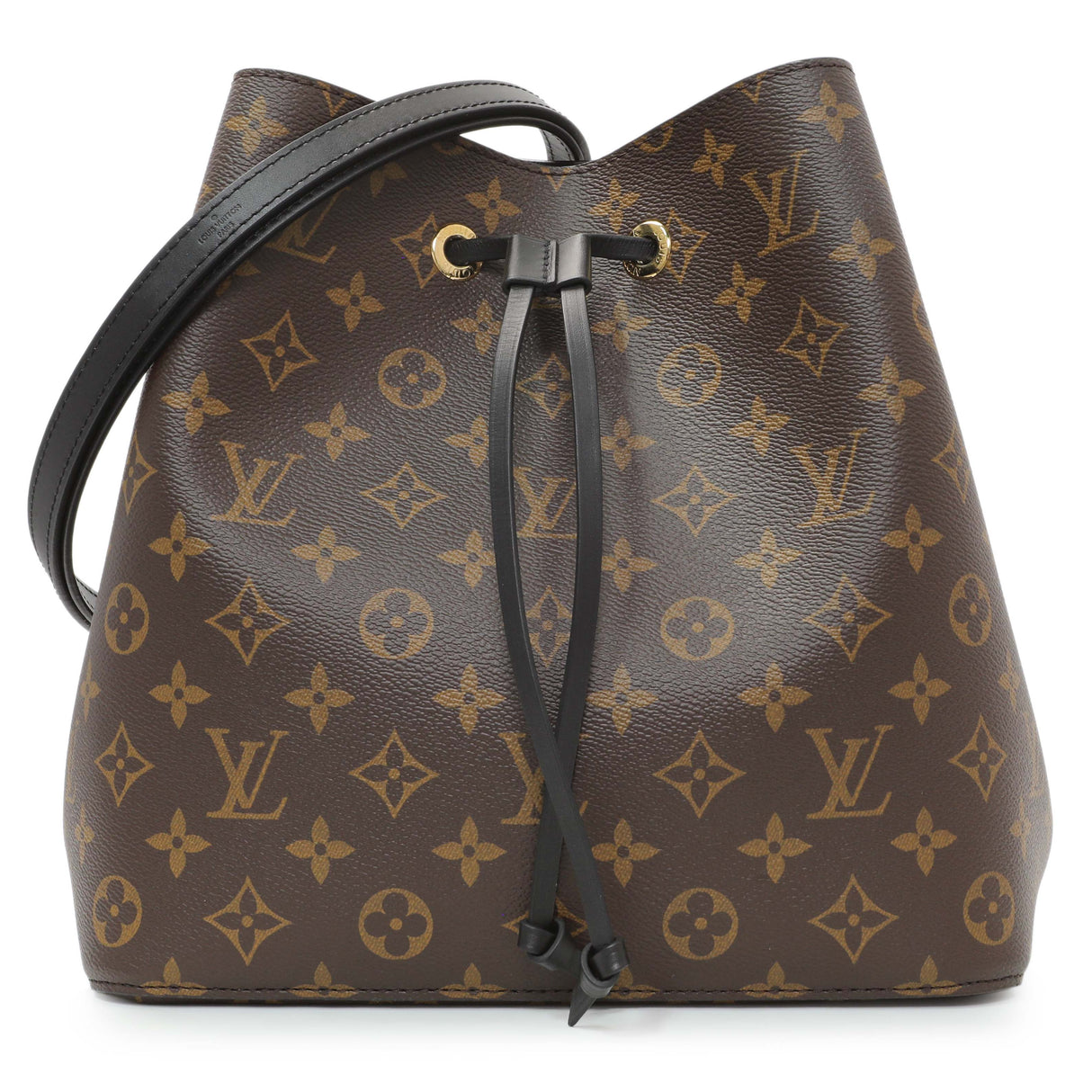 Louis Vuitton Black Monogram Neonoe MM Handbags Louis Vuitton