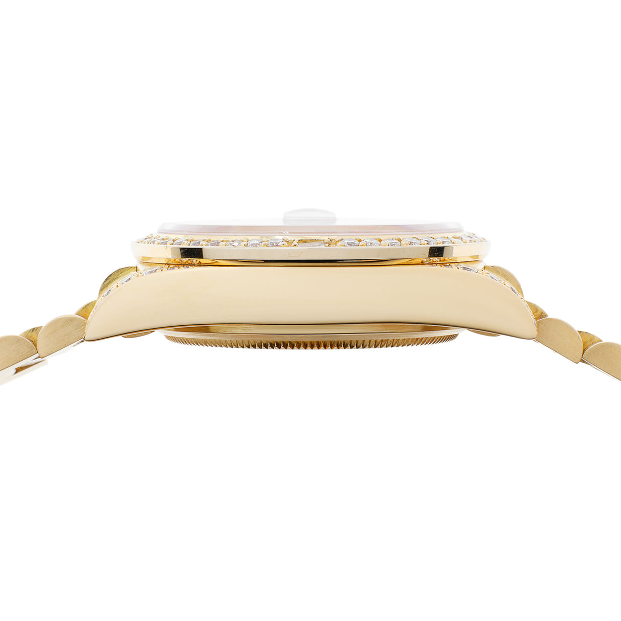 Rolex 18K Yellow Gold Diamond Day-Date President 18038 Watches Rolex