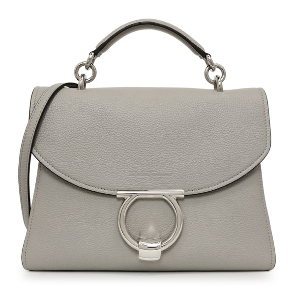 Salvatore Ferragamo ロゴポーチ グレー 0L0A1613_382b6c87-8eec-412b-