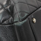 Chanel Black Quilted Caviar XL Grand Shopping Tote GST Handbags Chanel