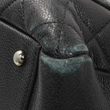 Chanel Black Quilted Caviar XL Grand Shopping Tote GST Handbags Chanel