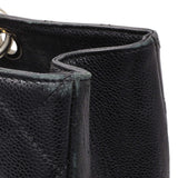 Chanel Black Quilted Caviar XL Grand Shopping Tote GST Handbags Chanel