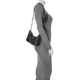 Prada Black Nylon Re-Edition 2005 Shoulder Bag