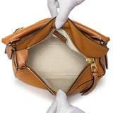 Loewe Tan Grained Calfskin Small Puzzle Bag Handbags Loewe