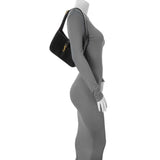 Saint Laurent Black Patent Le 5 A 7 Hobo Handbags Saint Laurent