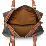 Celine Triomphe Canvas Calfskin Boston Bag Handbags Celine