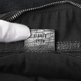 Gucci Black Monogram Medium Horsebit Chain Hobo Handbags Gucci