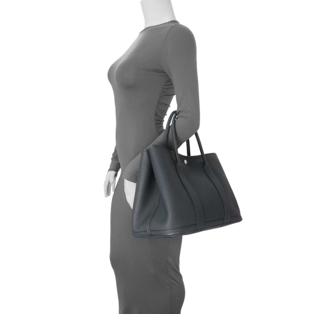 Hermes Navy Negonda Garden Party 36 Handbags Hermes