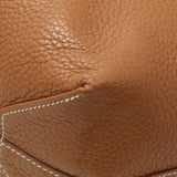 -6 items Mon June 29 ⬆️- Hermes Brown/Orange Taurillon Clemence Double Sens 45 Reversible Tote Handbags Hermes