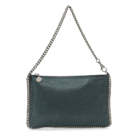Stella McCartney Falabella Shaggy Deer Zipped Clutch Bag Handbags Stella McCartney