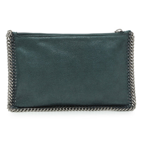 Stella McCartney Falabella Shaggy Deer Zipped Clutch Bag Handbags Stella McCartney