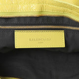 Balenciaga Lime Agneau Giant 12 Hardware City Handbags Balenciaga
