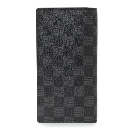 Louis Vuitton Damier Graphite Brazza Wallet Accessories Louis Vuitton