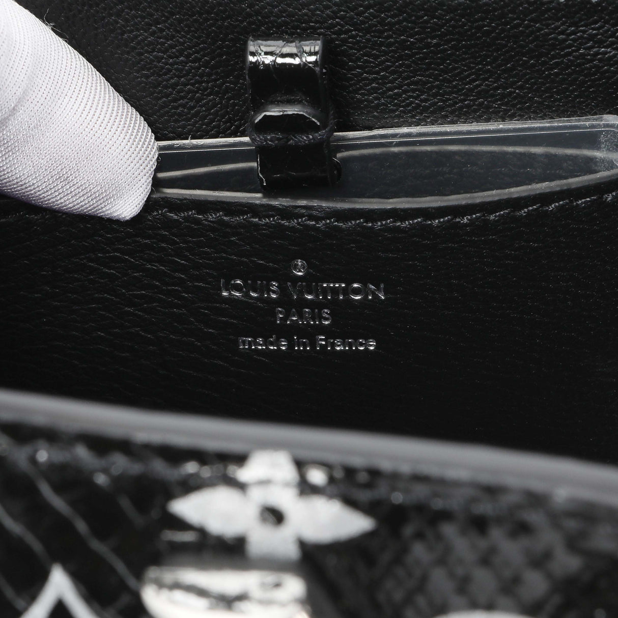 Louis Vuitton Monogram Coated Python Twist PM Handbags Louis Vuitton