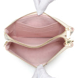 Louis Vuitton Damier Azur Double Zip Pochette Handbags Louis Vuitton