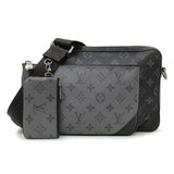 Louis Vuitton Monogram Eclipse Reverse Trio Messenger Handbags Louis Vuitton