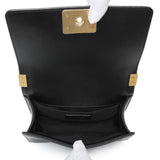 Chanel Black Caviar Quilted Small Boy Flap Handbags Chanel