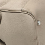 Hermes Gris Tourterelle Taurillon Clemence Atlas 35 Handbags Hermes