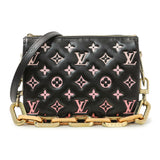-7 items Mon Sept 21 ⬆️- Louis Vuitton Rose Monogram Embossed Lambskin LV Ski Coussin BB Handbags Louis Vuitton