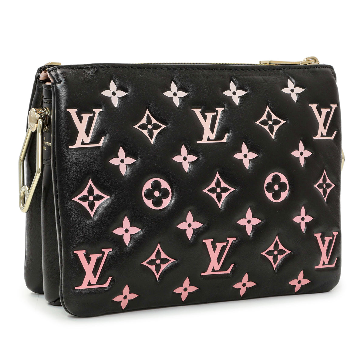 -7 items Mon Sept 21 ⬆️- Louis Vuitton Rose Monogram Embossed Lambskin LV Ski Coussin BB Handbags Louis Vuitton