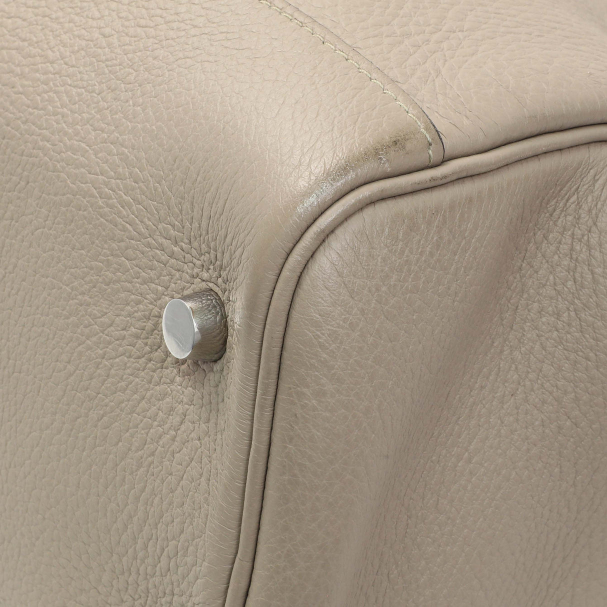 Hermes Gris Tourterelle Taurillon Clemence Atlas 35 Handbags Hermes