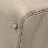 Hermes Gris Tourterelle Taurillon Clemence Atlas 35 Handbags Hermes