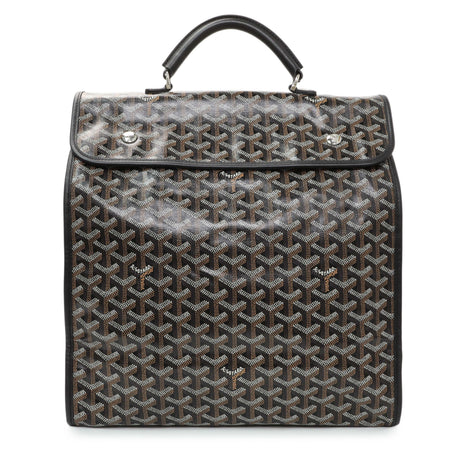 Goyard Black Goyardine Saint Leger Soft Briefacase Backpack Handbags Goyard