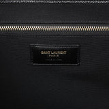 Saint Laurent Grain De Poudre Mixed Matelasse Large Triquilt Monogram Satchel Handbags Saint Laurent