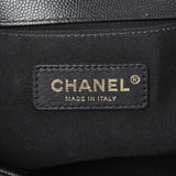 Chanel Black Caviar Quilted Small Boy Flap Handbags Chanel