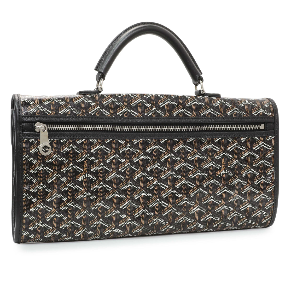 Goyard Black Goyardine Saint Leger Soft Briefacase Backpack Handbags Goyard