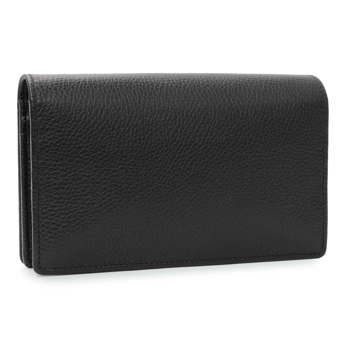 Gucci Black Pebbled Calfskin Soho Wallet on Chain Handbags Gucci