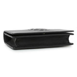 Gucci Black Pebbled Calfskin Soho Wallet on Chain Handbags Gucci