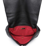 Chanel Black Lambskin Quilted Maxi Chanel 19 Flap Handbags Chanel