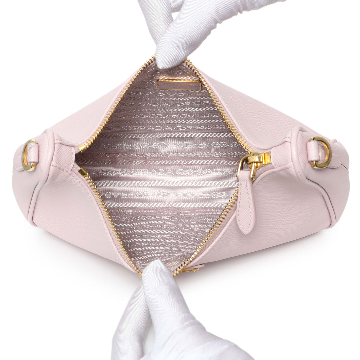 Prada Pink Saffiano Re-Edition 2005 Shoulder Bag Handbags Prada