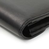 Celine Black Calfskin Large Triomphe Wallet Accessories Celine
