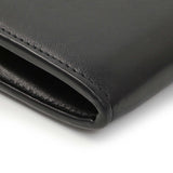 Celine Black Calfskin Large Triomphe Wallet Accessories Celine