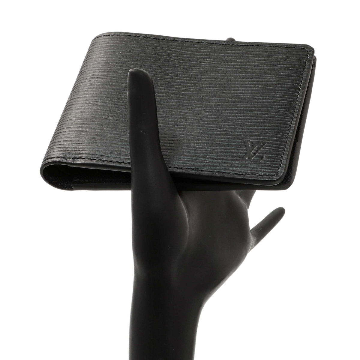 Louis Vuitton Black Epi Multiple Wallet Accessories Louis Vuitton