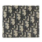 Christian Dior Blue Oblique Bifold Wallet