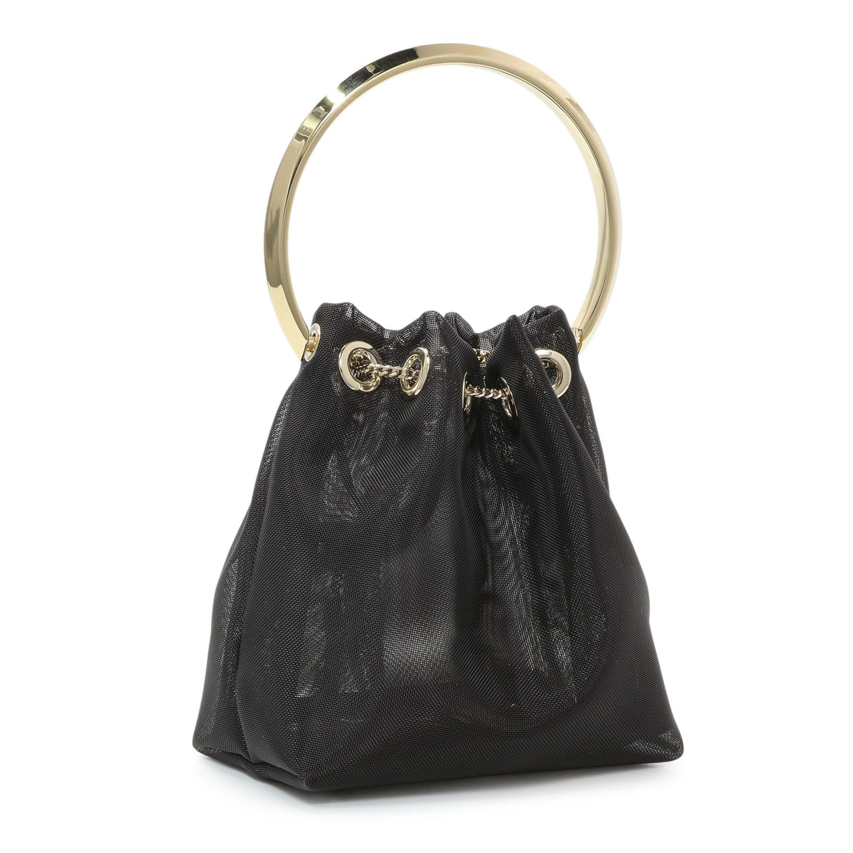 Jimmy Choo Black Mesh Bon Bon Bag Handbags Jimmy Choo