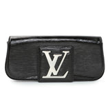 Louis Vuitton Black Electric Epi Sobe Clutch Handbags Louis Vuitton