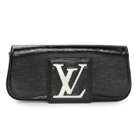 Louis Vuitton Black Electric Epi Sobe Clutch Handbags Louis Vuitton