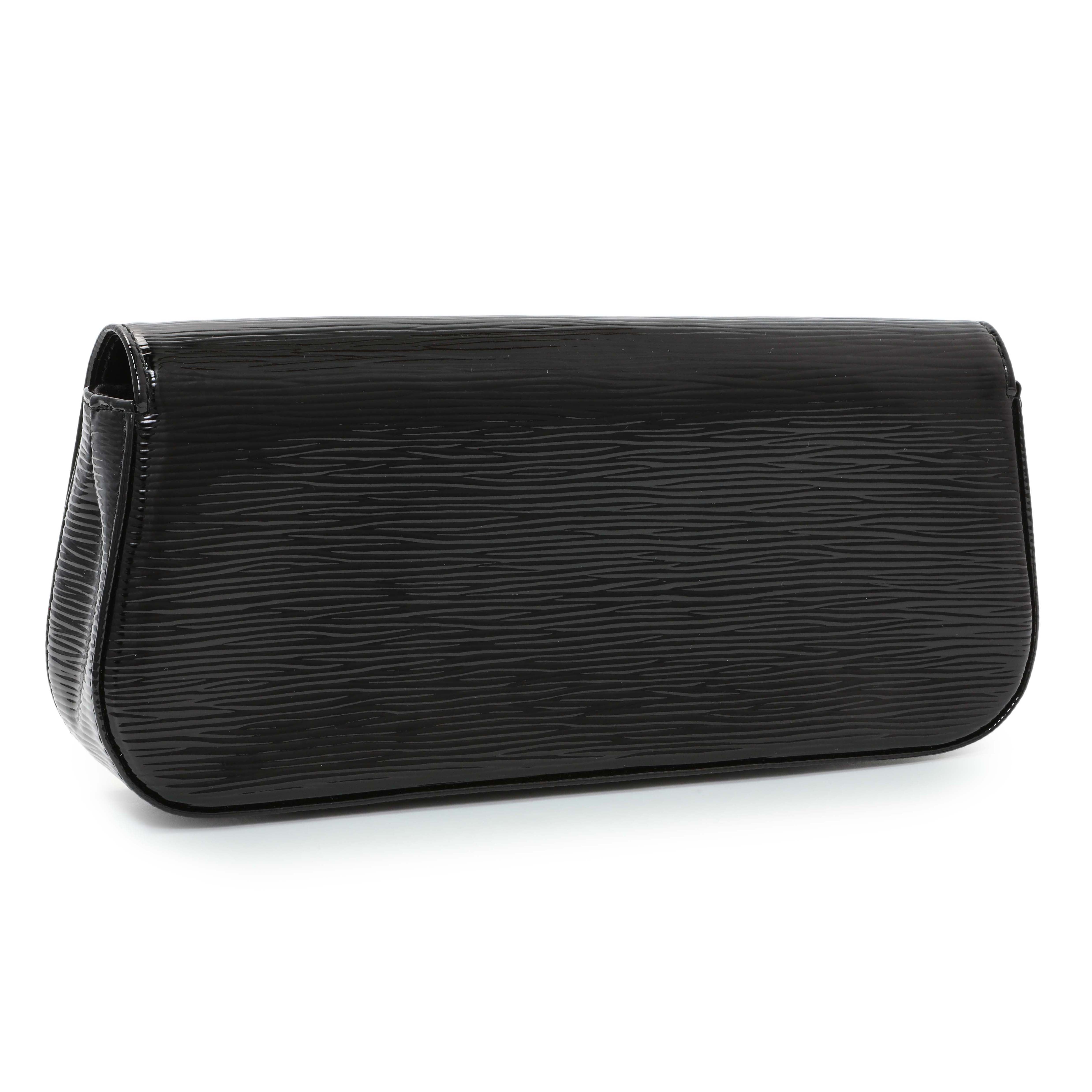 Louis Vuitton Black Electric Epi Sobe Clutch – Modaselle