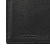 Bottega Veneta Black Intrecciato Bi-Fold Compact Wallet Accessories Bottega Veneta