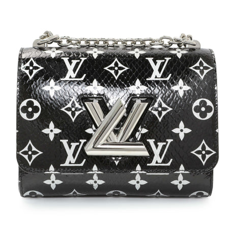 Louis Vuitton Monogram Coated Python Twist PM Handbags Louis Vuitton