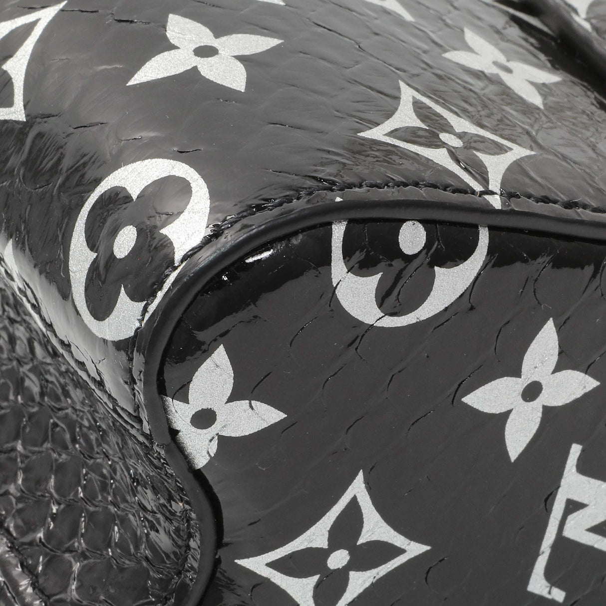 Louis Vuitton Monogram Coated Python Twist PM Handbags Louis Vuitton