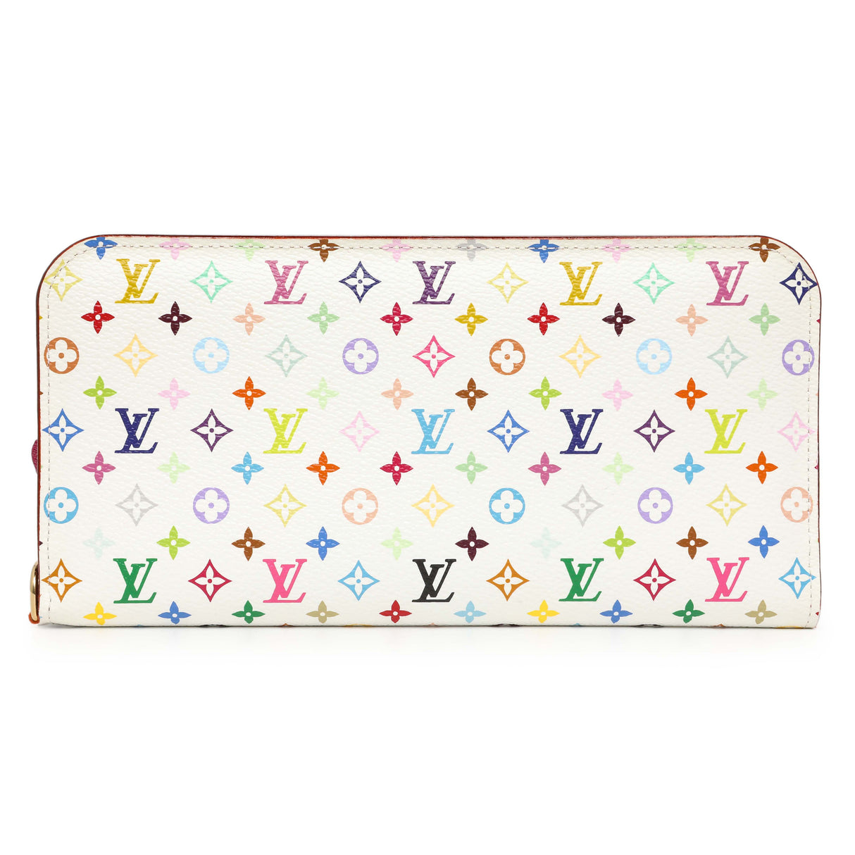 Louis Vuitton White Monogram Multicolor Insolite Wallet